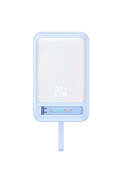 Usams Baterie externă magnetică wireless Seria XM 10000mAh 15W cu cablu USB-C...