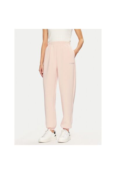 Guess Pantaloni de trening pentru femei V4BB13K7UW2 Roz