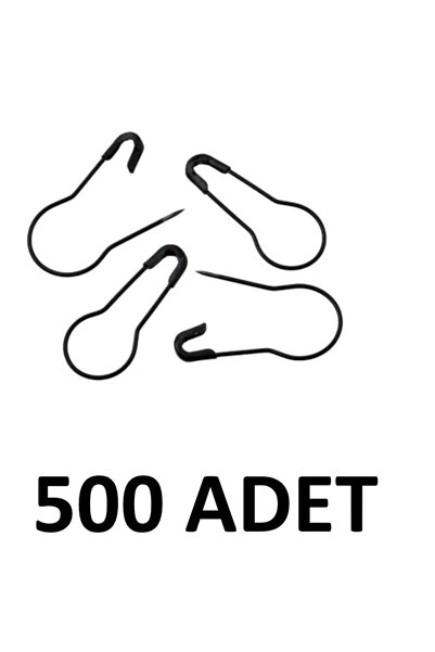 MTKardeşler 500 броя крушовидни безопасни игли, 2 см, тип крушка