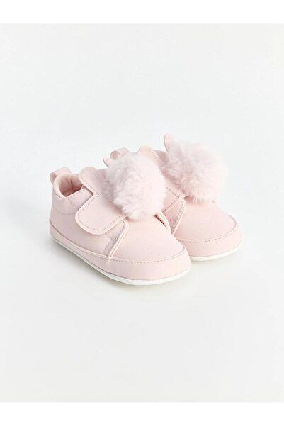 LC Waikiki Baby Girl Walking Shoes with Pompoms (W6)