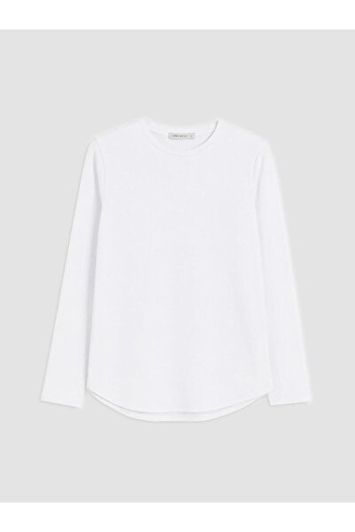 LC Waikiki Γυναικείο T-shirt με λαιμόκοψη ποδηλάτου (W6)