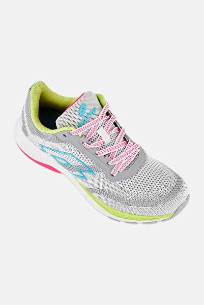 Lotto Women Speedevo 300 Lace Up Running Shoes, Light Grey