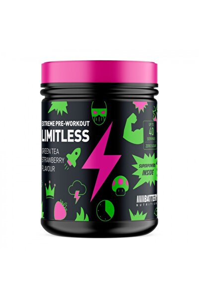 Battery Nutrition Limitless Nitric Booster Citrus 360g