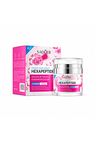 SADOER Cremă anti-riduri pentru gât cu colagen și retinol, 50 g