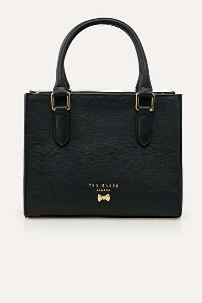 Ted Baker Siyah Ağaç Kabuğu El Çantası