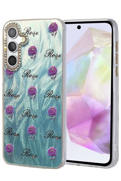 New Face ILKESTOR غطاء حماية لهاتف Galaxy A35 5G بنمط مرآة - (151155) نمط 9