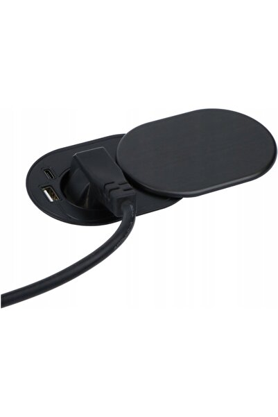 Design Lighting Prelungitor cu prize Elektrima Slider 60mm 230V USB 20W 1,9 M...