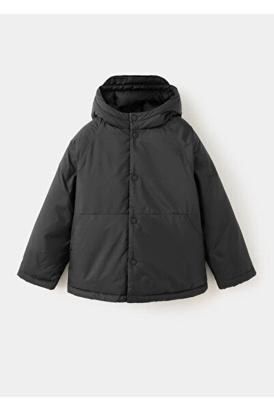 MANGO Kids Kapüşonlu kapitone ceket