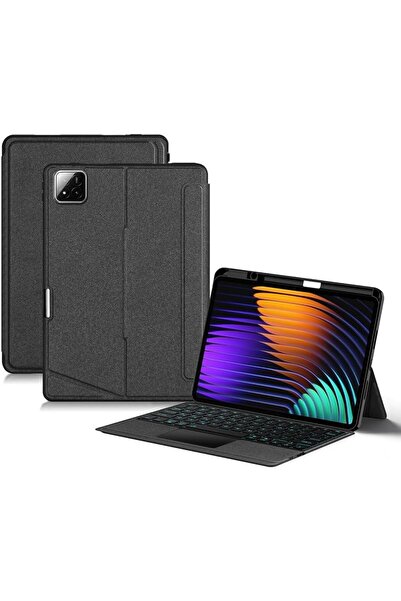 Fogy Pad 7 11.2 inç ile Uyumlu Mag Touchpad Blutooth Işıklı RGB Standlı Türkç...