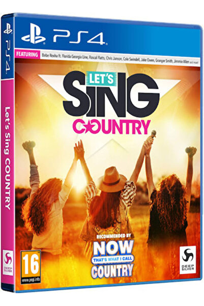 Deep Silver Ας τραγουδήσουμε Country - Παιχνίδι PS4
