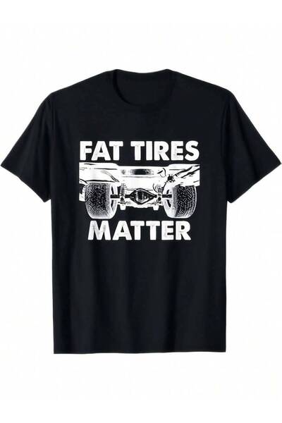 01THEONE تي شيرت مطبوع عليه شعار "One Tire To The End Line" بتصميم سباقي، تصم...