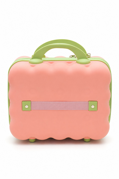 YOYOSO 30*15*25 Kare Mini Kozmetik Valizi Pembe