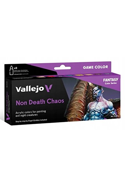 Vallejo : 72.191 - Culoare de joc - Non Death Chaos (8 X 18 ml)