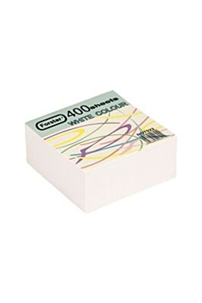 Forster Rezerve de hârtie cub, 80 x 80 mm, 70 g/mp, 400 coli, Alb