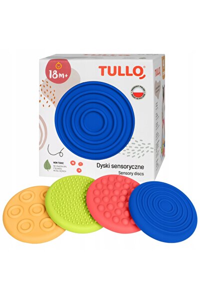 TULLO Discuri Senzoriale 20cm 4 bucăți
