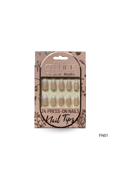 Generic Brand Office Classic French Elegant Nails — 24 Pieces