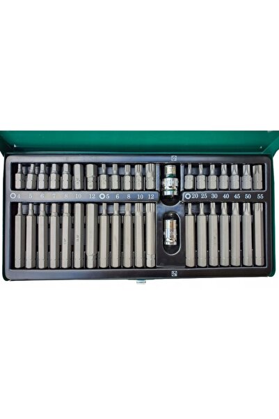 Jonnesway Set de 40 de biți Biți TORX, IMBUS, SPLINE, HEX
