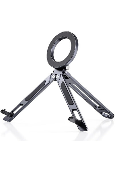 Choice Grey Magnetic Pad Tripod Stand Universal Phone Holder Aluminium Magloc...