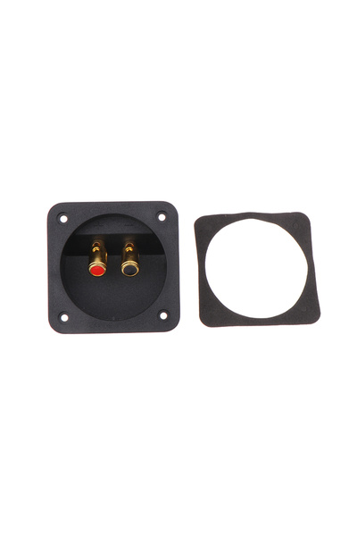 Choice gold Speaker Box Rear Back Panel Wiring Terminal Plug Round Boxes With...