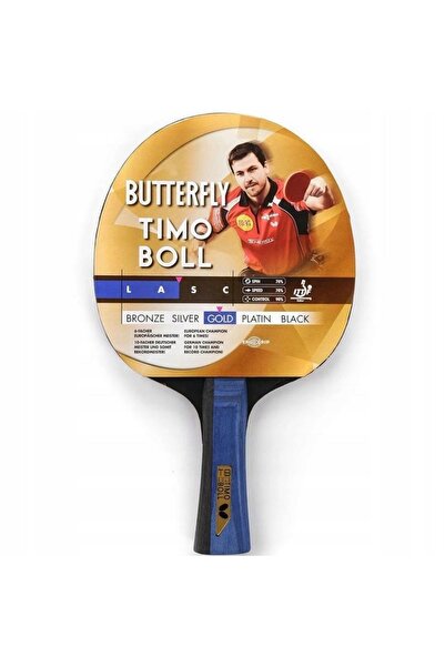 BUTTERFLYBAG Paletă pentru tenis de masă Ping Pong Butterfly Timo Boll Gold