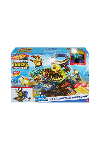 HOT WHEELS Monster Trucks Arena Smashers – Set Arena Goryla HPN71 + AUTO