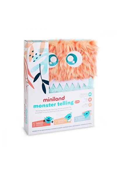 Miniland Baby Carte multimedia senzorială educativă care stimulează, învață ș...