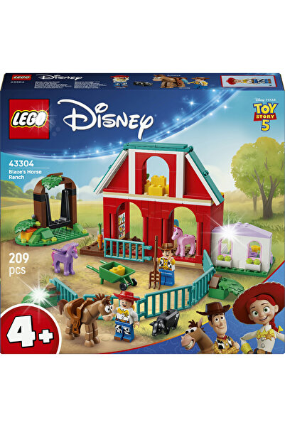 LegoPazar Lego Disney Pixar 43304 Poate ranchul salva Blaze? Blocuri