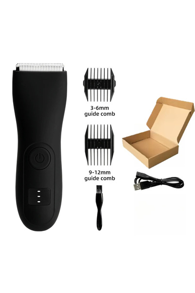 Choice7 E-1set Black Balls Trimmer Men, Pubic & Body Hair Trimmer Groin Men, ...
