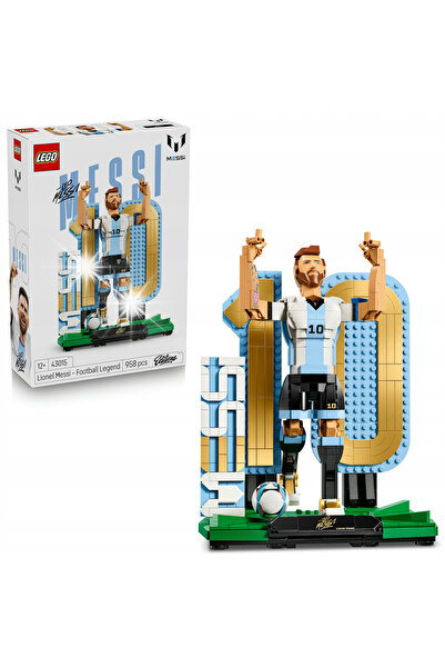 LegoPazar Lego Ediții Fotbal 43015 Lionel Messi Legendă a Fotbalului Blocuri ...