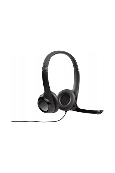 logitech g1 Căști USB Logitech H390 Over-Ear cu microfon, negre, USB