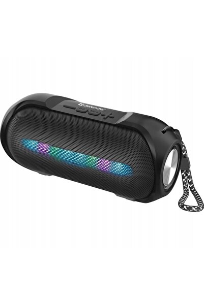NO BRAND Boxă Bluetooth de 5W, portabilă, neagră, cu FM și MP3, cu înveliș di...
