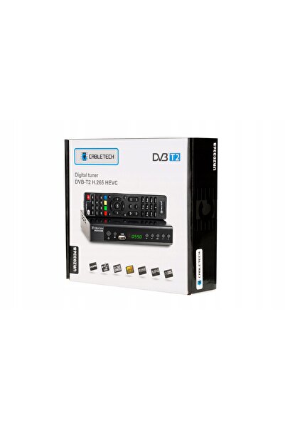 Cabletech Tuner DVB-T/C H.265 HEVC USB 10bit DECODER (2265)