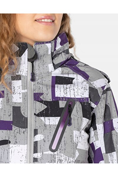 NO BRAND Jachetă sport de damă impermeabilă, antivânt, softshell, cu fleece 2...