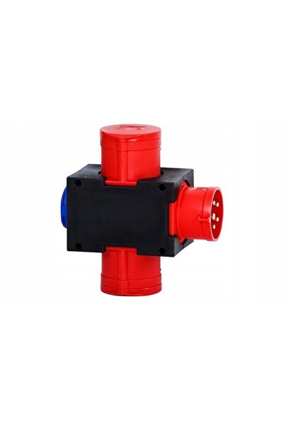 NO BRAND Priză distribuitor de curent 16A/5P, 2x16A/5P, 1x230V, tip crossover...