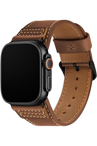 NO BRAND WRISTITANI Curea din piele pentru Apple Watch SE3 2 9/8/7/6/5 42/44/...