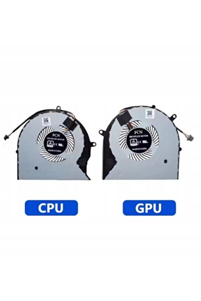 NO BRAND Kit ventilatoare CPU GPU Asus Rog Strix Gl503Vm Fx503Vm Gl703Vm S5Am...