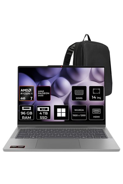 LENOVO IdeaPad 5 2-in-1 14AGP11 Ryzen AI 7 445 96GB RAM 4TB SSD 14" Touch WUX...