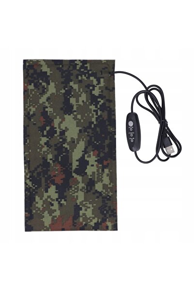 NO BRAND Pernă electrică încălzită USB 5V, covoraș termic 10x20cm, 3 trepte d...