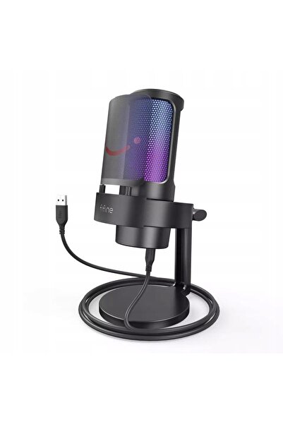 NO BRAND A8 Fifine Ampligame USB Rgb Pnp Studio Condenser Gaming Microphone