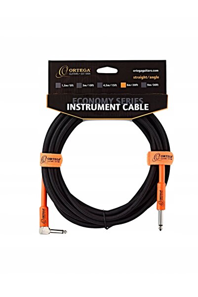 NO BRAND Ortega Oeci-20 6m Cablu de chitară instrumentală cu mufă jack degrad...