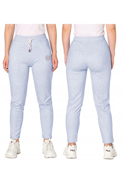 NO BRAND Pantaloni de trening eleganți pentru femei, din bumbac, 99102-3 2XL/3XL