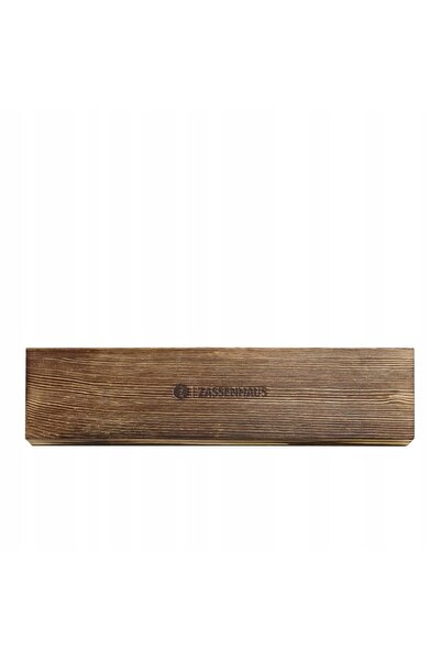 NO BRAND Cuțit Santoku Zassenhaus din oțel japonez, lemn Wenge, 18 cm