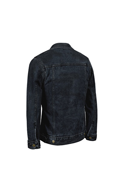 NO BRAND Jachetă katana hanorac blugi pentru copii denim bumbac grafit 14