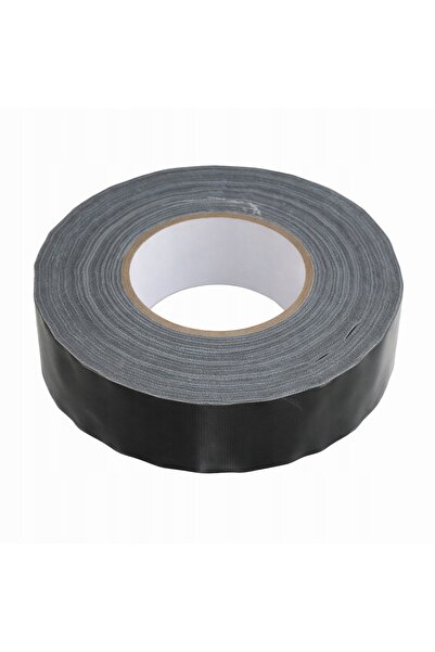 NO BRAND Bandă adezivă neagră de montaj 100m 48mm 180µm Pachet de 6 bucăți