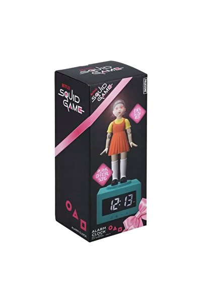 NO BRAND Ceas deșteptător cu tema serialului „Squid Game”, păpușa Young Hee