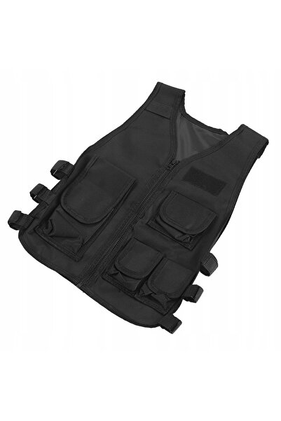 NO BRAND Vestă tactică cu capacitate mare pentru joc 48*37cm