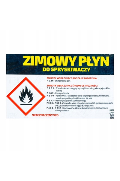 NO BRAND Lichid de parbriz de iarnă 2X5L -20C Fără fum pentru fiecare Mizar