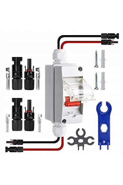 NO BRAND 500V 32A Comutator panou solar, Comutator de deconectare PV DC, Cuti...