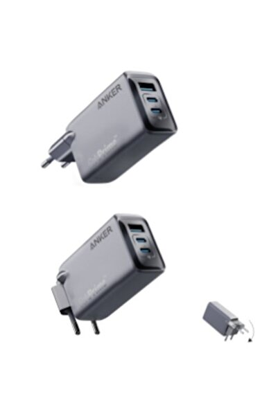 NO BRAND Încărcător AC Anker Prime 100W argintiu cu 3 pini