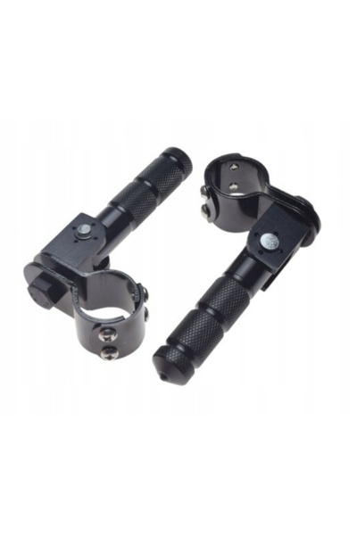 NO BRAND Scărițe scuter pliabile chopper cruiser touring universale CNC negre